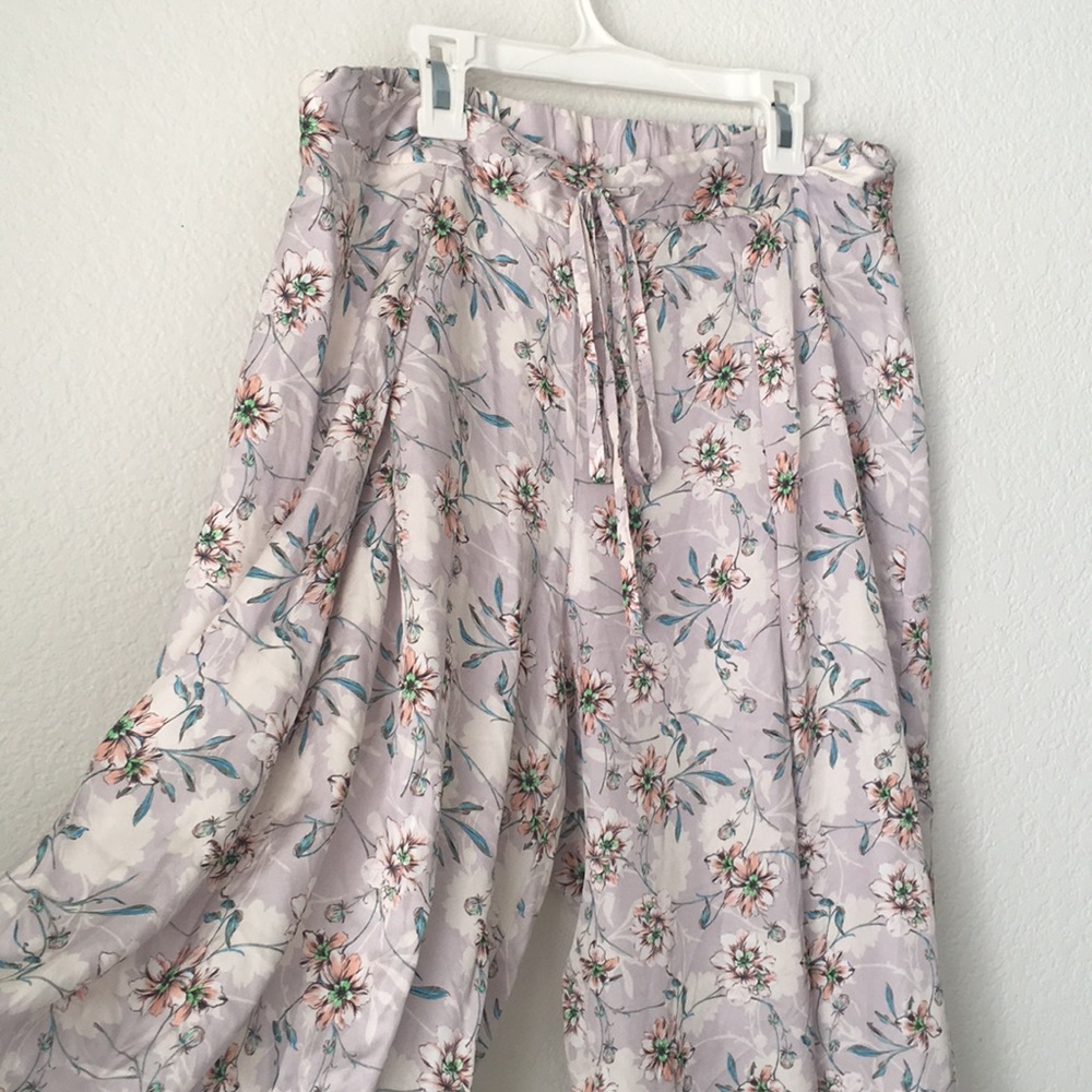 Satin pants